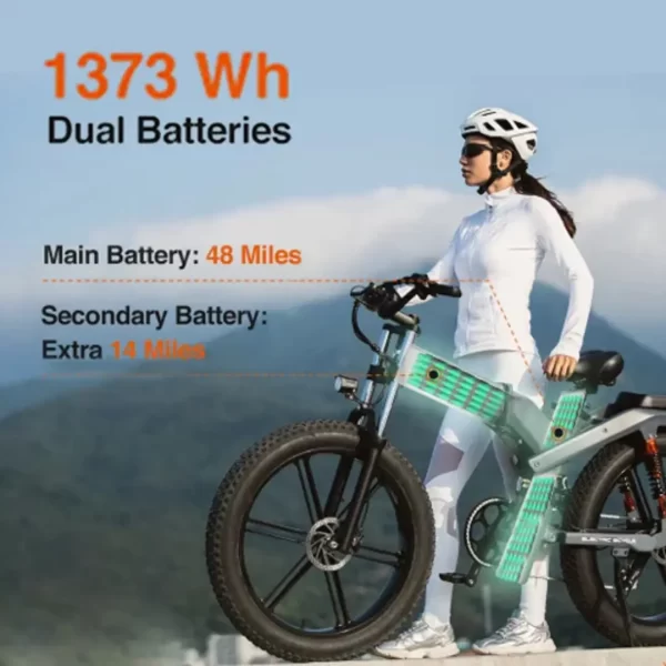 ENGWE X26 All-Terrain E-Bike: 62Mile Longest Range