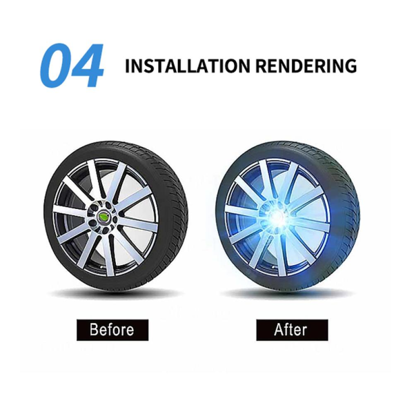 🔥Magnetic Suspension LED Floating Wheel Cap 2024 Version 4PC