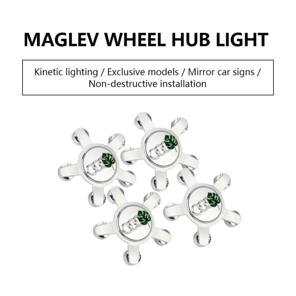 🔥Magnetic Suspension LED Floating Wheel Cap 2024 Version 4PC