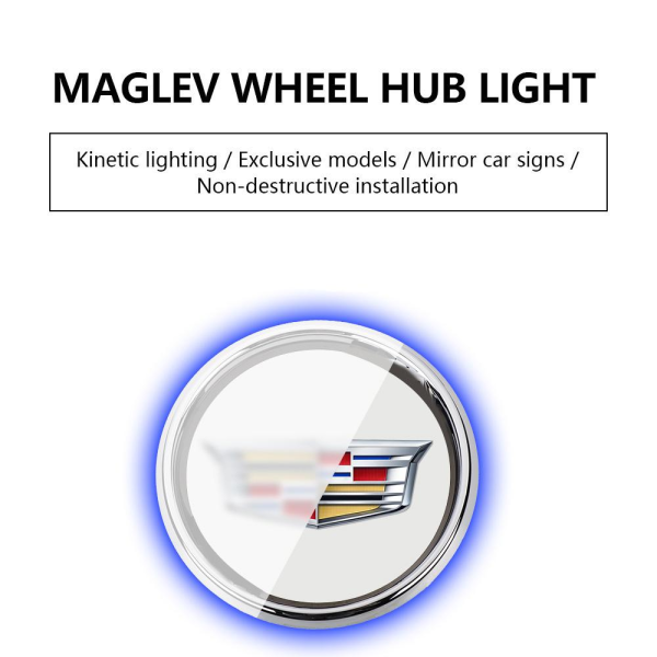 🔥Magnetic Suspension LED Floating Wheel Cap 2024 Version 4PC