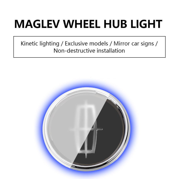 🔥Magnetic Suspension LED Floating Wheel Cap 2024 Version 4PC