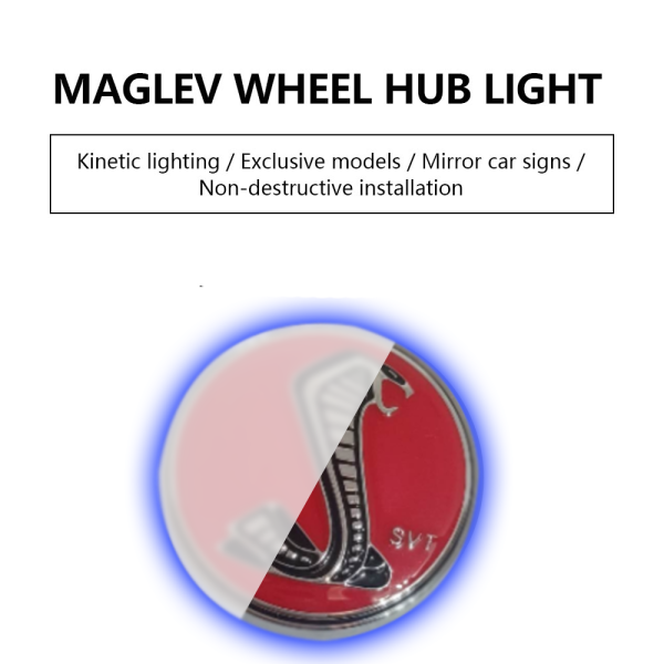 🔥Magnetic Suspension LED Floating Wheel Cap 2024 Version 4PC